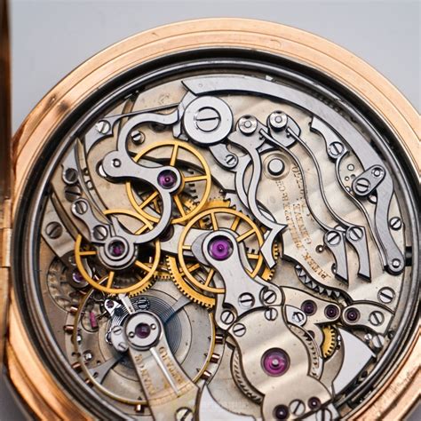 patek philippe minute repeater chronograph pocket watch